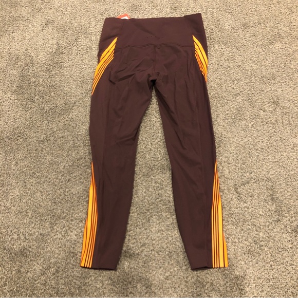 Spanx Pants Womens Medium Wine Orange Tights Leggings Ladies - Picture 6 of 9